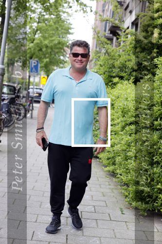 Amsterdam 29 mei 2021
Wolter Kroes en kennis Richard lopend door Amsterdam zuid.
