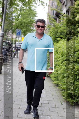 Amsterdam 29 mei 2021
Wolter Kroes en kennis Richard lopend door Amsterdam zuid.