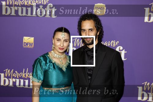 Amsterdam 30 mei 2022
Premiere Marokkaanse bruiloft in Tuschinski met oa als castleden Samouya Ahouaoui Walid Benmbarek Pip Pellens Liza Sips en Nabil Aouled Ayad in tuschinski. Achmed Akkabi met ....