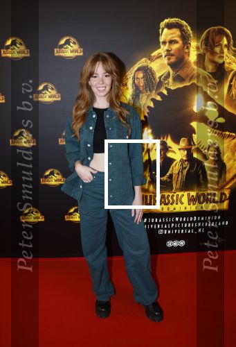 Amsterdam 2 juni 2022
Premiere Jurassic World in Pathe Arena .
Emily v Tongeren