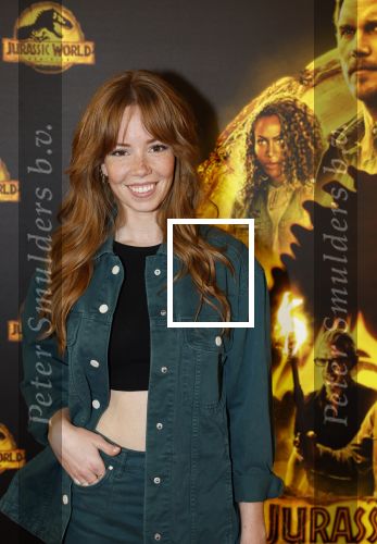 Amsterdam 2 juni 2022
Premiere Jurassic World in Pathe Arena .
Emily v Tongeren
