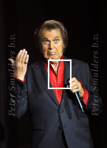 Oostende, 18 April 2022 Optreden van Engelbert Humperdinck met bezoek van de Nederlandse Engelbert Humperdinck, Rene Le Blanc