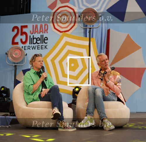 Vijfhuizen, 21 Mei 2022
25 jaar Libelle Zomerweek
met o.a. Martien Meiland, Erica Meiland, presentatrice Ebru Umar