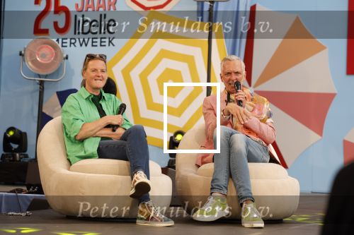 Vijfhuizen, 21 Mei 2022
25 jaar Libelle Zomerweek
met o.a. Martien Meiland, Erica Meiland, presentatrice Ebru Umar