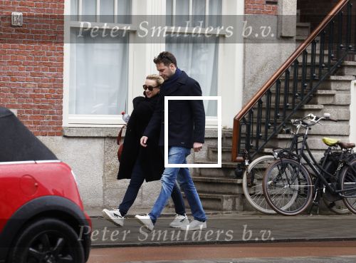 Amsterdam 6 april 2022
Eva Jinek met partner op de beethovenstraat