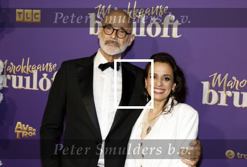 Amsterdam 30 mei 2022
Premiere Marokkaanse bruiloft in Tuschinski met oa als castleden Samouya Ahouaoui Walid Benmbarek Pip Pellens Liza Sips en Nabil Aouled Ayad in tuschinski. Fatima Khanfour