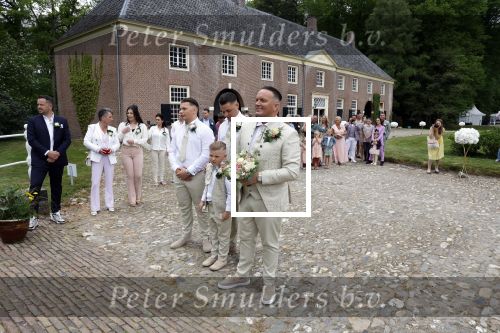 Loenen 13 mei 2022
Trouwen Frank v etten en zijn vrouw Melanie op kasteel ter Horst .