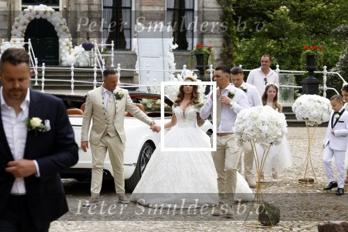 Loenen 13 mei 2022
Trouwen Frank v etten en zijn vrouw Melanie op kasteel ter Horst .