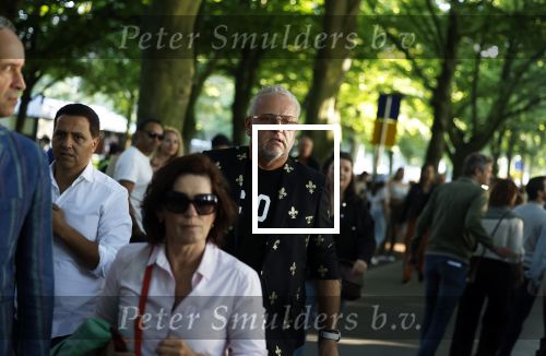 Den Haag 11 juni 2022
Gordon en beste vriend Patrick onderweg  na concert Anouk op het Malieveld.
