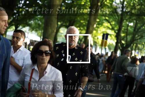 Den Haag 11 juni 2022
Gordon en beste vriend Patrick onderweg  na concert Anouk op het Malieveld.