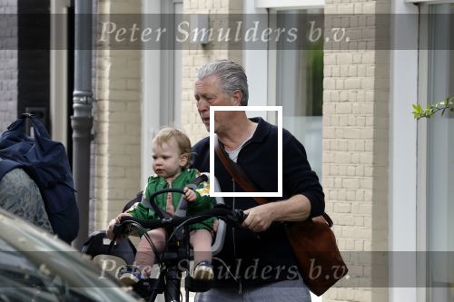 Amsterdam 28 mei 2022
Hajo Bruins met vriendin en dochtertje op de fiets in Amsterdam zuid.