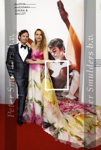 Amsterdam 4 juni 2022
Premiere Nationaal ballet in de stopera.
Hanna Verboom en designer van de jurk Edwin Oudshoorn