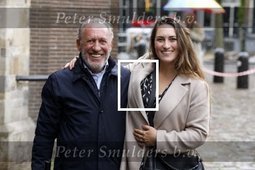 Amsterdam 8 juni 2022
Koningin Maxima bezoekt het Majoor Bosshardt huis op de wallen. Henk de Vries met zijn dochter