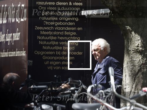 Amsterdam 27 mei 2022
Huub Stapel op straat in Amsterdam zuid