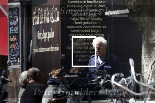 Amsterdam 27 mei 2022
Huub Stapel op straat in Amsterdam zuid