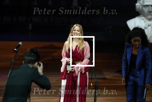 Bussum 16 mei 2022
Uitreiking Buma awrds in spant bussum.
Ilse de Lange met haar ouvre award