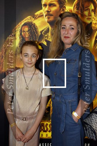 Amsterdam 2 juni 2022
Premiere Jurassic World in Pathe Arena .
Isabelle Brinkman met haar dochter