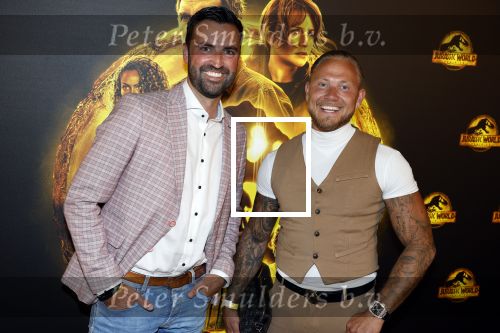 Amsterdam 2 juni 2022
Premiere Jurassic World in Pathe Arena .
Jeffrey Lake en Bjorn Remmerswaal