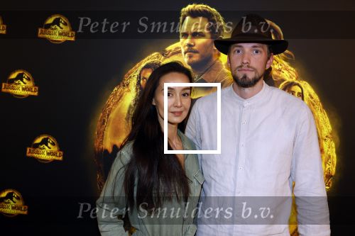 Amsterdam 2 juni 2022
Premiere Jurassic World in Pathe Arena .
Jennifer de Jong met partner