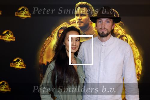 Amsterdam 2 juni 2022
Premiere Jurassic World in Pathe Arena .
Jennifer de Jong met partner