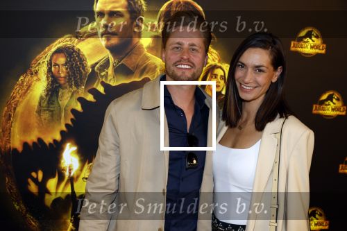 Amsterdam 2 juni 2022
Premiere Jurassic World in Pathe Arena .
Joel de Tombe met vriendin