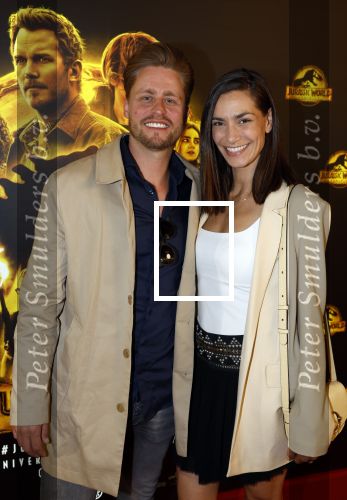 Amsterdam 2 juni 2022
Premiere Jurassic World in Pathe Arena .
Joel de Tombe met vriendin