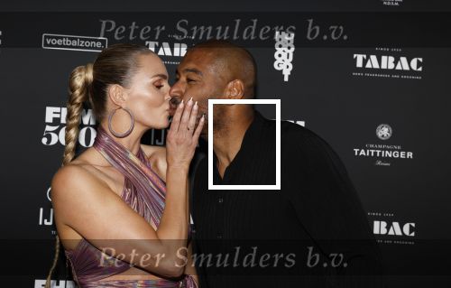 Amsterdam 1 juni 2022
FHM500 verkiezing in Amsterdam.
Kim Feenstra met partner Stanley Taylor