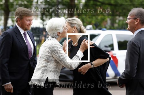 Amsterdam 8 juni 2022
Koningin Maxima en koning Willem Alexander hebben diner in het rijksmuseum. Verder aanweizg Klaas Knot Mark Ritte en Christine Lagarde