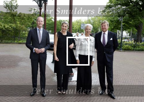 Amsterdam 8 juni 2022
Koningin Maxima en koning Willem Alexander hebben diner in het rijksmuseum. Verder aanweizg Klaas Knot Mark Ritte en Christine Lagarde