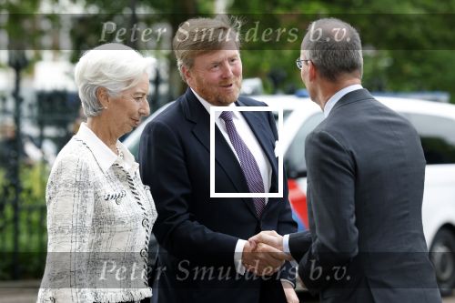 Amsterdam 8 juni 2022
Koningin Maxima en koning Willem Alexander hebben diner in het rijksmuseum. Verder aanweizg Klaas Knot Mark Ritte en Christine Lagarde