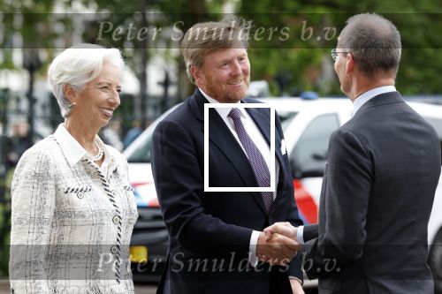 Amsterdam 8 juni 2022
Koningin Maxima en koning Willem Alexander hebben diner in het rijksmuseum. Verder aanweizg Klaas Knot Mark Ritte en Christine Lagarde