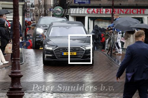 Amsterdam 8 juni 2022
Koningin Maxima bezoekt het Majoor Bosshardt huis op de wallen.