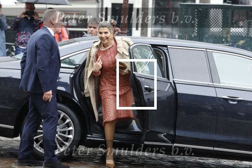 Amsterdam 8 juni 2022
Koningin Maxima bezoekt het Majoor Bosshardt huis op de wallen.