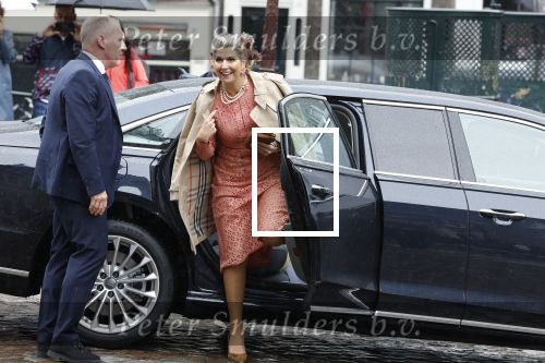 Amsterdam 8 juni 2022
Koningin Maxima bezoekt het Majoor Bosshardt huis op de wallen.
