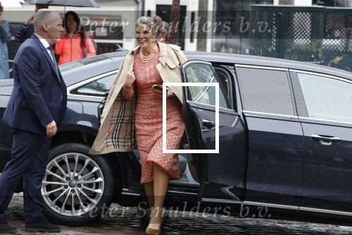 Amsterdam 8 juni 2022
Koningin Maxima bezoekt het Majoor Bosshardt huis op de wallen.