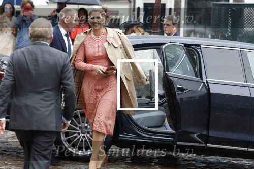 Amsterdam 8 juni 2022
Koningin Maxima bezoekt het Majoor Bosshardt huis op de wallen.