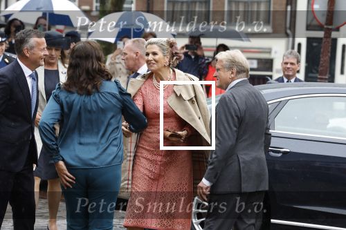 Amsterdam 8 juni 2022
Koningin Maxima bezoekt het Majoor Bosshardt huis op de wallen.