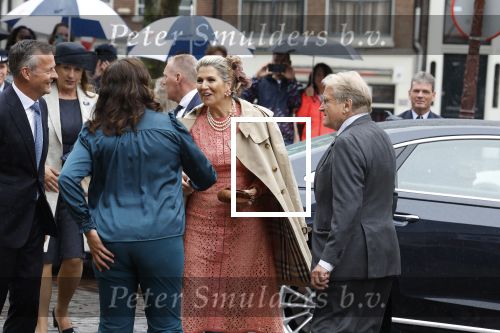 Amsterdam 8 juni 2022
Koningin Maxima bezoekt het Majoor Bosshardt huis op de wallen.