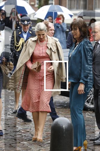 Amsterdam 8 juni 2022
Koningin Maxima bezoekt het Majoor Bosshardt huis op de wallen.