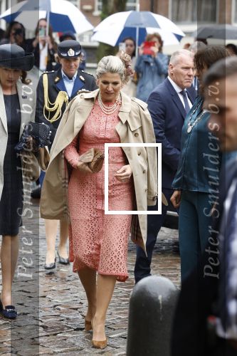 Amsterdam 8 juni 2022
Koningin Maxima bezoekt het Majoor Bosshardt huis op de wallen.