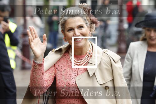 Amsterdam 8 juni 2022
Koningin Maxima bezoekt het Majoor Bosshardt huis op de wallen.