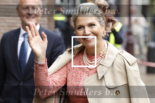 Amsterdam 8 juni 2022
Koningin Maxima bezoekt het Majoor Bosshardt huis op de wallen.