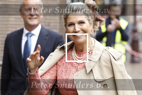 Amsterdam 8 juni 2022
Koningin Maxima bezoekt het Majoor Bosshardt huis op de wallen.