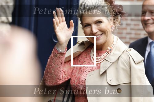 Amsterdam 8 juni 2022
Koningin Maxima bezoekt het Majoor Bosshardt huis op de wallen.
