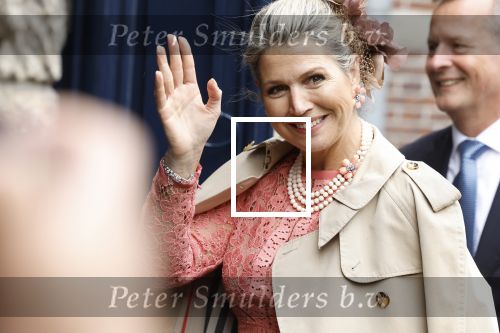 Amsterdam 8 juni 2022
Koningin Maxima bezoekt het Majoor Bosshardt huis op de wallen.