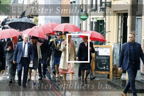 Amsterdam 8 juni 2022
Koningin Maxima bezoekt het Majoor Bosshardt huis op de wallen.