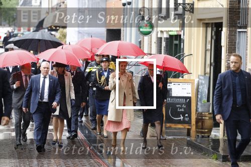 Amsterdam 8 juni 2022
Koningin Maxima bezoekt het Majoor Bosshardt huis op de wallen.