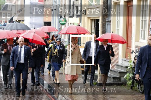 Amsterdam 8 juni 2022
Koningin Maxima bezoekt het Majoor Bosshardt huis op de wallen.