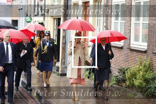Amsterdam 8 juni 2022
Koningin Maxima bezoekt het Majoor Bosshardt huis op de wallen.