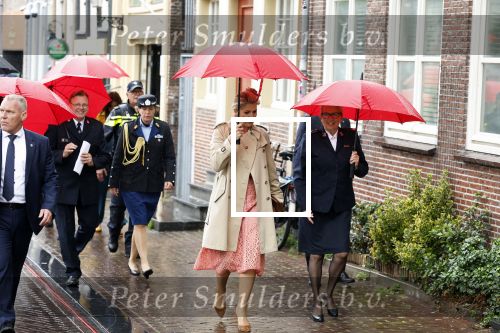 Amsterdam 8 juni 2022
Koningin Maxima bezoekt het Majoor Bosshardt huis op de wallen.